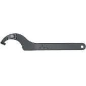AMF Clé à crochet articulée avec tenon pour écrous 22-35mm en teinte brunie longueur 165mm - 53066