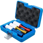 Bgs Jeu de douilles de puissance avec protection 12,5 mm (1/2") longueur 150 mm 17 / 19 / 21 mm 3 pièces (17 mm, 19 mm, 21 mm)