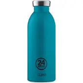 24Bottles Gourdes '500 ml' pétrole / noir / argent