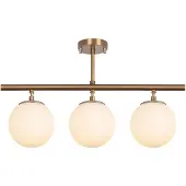 Opviq Lustre Fulgor | Vintage | Corps en métal et capuchon en verre