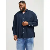Jack & Jones Chemise à Manches Longues Oxford Plus Size