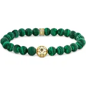 Thomas Sabo Bracelet 'Armband Malachit Grün' vert