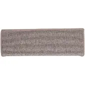 vidaXL Tapis d'escalier 15 pièces 65 x 21 x 4 cm Beige foncé Bord rectangulaire