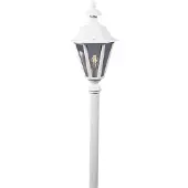Konstsmide Lampe lanterne Pallas 41cm blanc mat