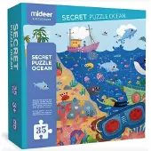 Mideer Puzzle Détective Océan - - Animaux - Enfant - Intérieur
