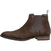 Floris van Bommel Chelsea Boots 'Terra 05' brun foncé