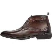 Floris van Bommel Bottines à lacets 'De Hakker 01' brun foncé