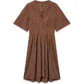 Vero Moda Robe 'VILJA' marron