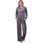 Rebelle Pyjama 'Grey Harmony' gris foncé