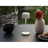 Konstsmide Lampe de table rechargeable Lille mini couleur sable