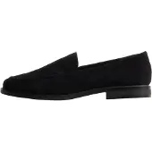 Super Mode Mocassins à Enfiler Ideal Shoes - Noir