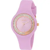 Liu Jo Juste le temps Avec des pierres Liujo Rosa Collection Dancing Sport - femme