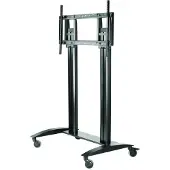 Peerless SR598, Chariot multimédia, noir, écran plat, 136,1 kg, 139,7 cm (55"), 2,49 m (98")