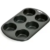Kaiser Moule à Muffins Standard Kaiser Muffin World 6 Muffins