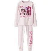 Name it Pyjama 'NKFARA KPOP' violet / rose / rosé / noir
