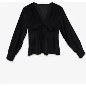 Vero Moda Chemisier 'VILJA' noir