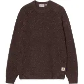 Carhartt WIP Pull-over 'Anglistic' brun foncé