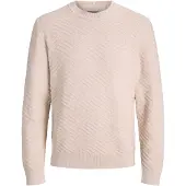 Jack & jones Pull-over blanc cassé