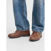 Jack & Jones Bottines à lacets 'JFWDINNINGTON' cognac