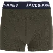 Jack & Jones Junior Sous-vêtements gris / vert foncé / noir / blanc