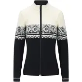 Dale of Norway - Veste en laine mérinos - Moritz W Jacket Black Offwhite Dark charcoal en Laine - Taille S - Noir