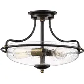 QUOIZEL Griffin plafonnier bronze QZ-GRIFFIN-SFS-C-PNAB