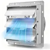 Vevor Ventilateur d'Extraction à Volets 312 mm