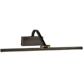 Searchlight Lampe à tableau LED noir brossé 51 cm 12W blanc chaud