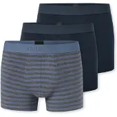 Schiesser Boxers ' 95/5 Multi ' bleu nuit / bleu clair / gris