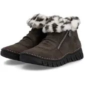 Rieker Damen Stiefelette gefüttert Braun 57551-25