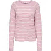 JDY Pull-over 'JDYEllen' crème / rose