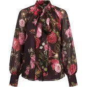 GUESS Chemisier 'W5BH84W3022' bordeaux
