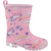 Beppi Bottes en caoutchouc 'Rain Boot' rose