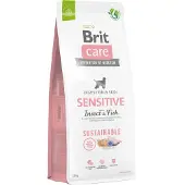 Brit Care Care Dog Sustainable Sensitive Insect & Fish - nourriture sèche pour chiens - 12 kg