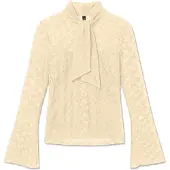 Vero Moda Chemisier 'LOTTA' beige