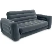 Intex Canapé gonflable convertible en lit, grande taille, matelas 2 en 1, 66552