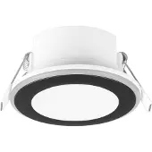 TRIO Luminaire encastré AURA noir 652310132