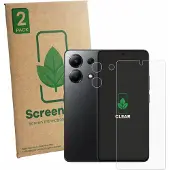 ScreenLeaf Film de protection pour Xiaomi Redmi Note 13 (écran + caméra) Film de protection d'écran transparent (Xiaomi Redmi Note 13), Téléphone portable : film de protection, Transparent