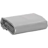 vidaXL Bâche de protection Gris 1,5x2 m 650 g/m