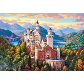 Blue Bird Puzzle Chateau dans la Montagne - 1000 pièces