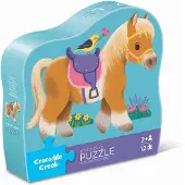 Crocodile Creek Puzzle , Mini Pony, 12 pièces, jouet pour tout-petits