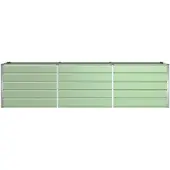 vidaXL Jardinière Vert Pastel 480 X 50 X 45 Cm Acier Galvanisé