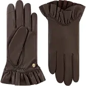 Roeckl Gants 'Vichy' brun foncé
