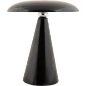Leitmotiv - Lampe de table Phoebe Led - Noir - Ø23cm Lampe de table - Lampe de chevet, salon, chambre à coucher