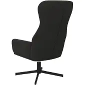 vidaXL Chaise de relaxation Noir Velours