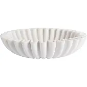 Present Time Schaal Wave - Wit - Ø30cm - Scandinavisch (PT4295WH)