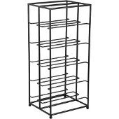 PT Living Weinregal Duo Floor 57 x 25 cm, Schwarz (10 bouteilles, 25 x 22.50 x 57 cm)
