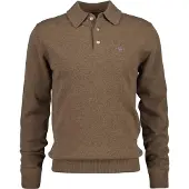 Gant 8060109 Long Sleeve Polo Marron M Homme
