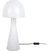 Leitmotiv - Lampe de table Bombin - Blanc - Ø20cm Lampe de table - Lampe de chevet, salon, chambre à coucher