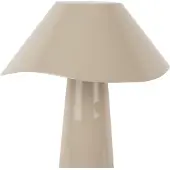 Present Time Leitmotiv - Lampe de table Ameno - Gris chaud - Ø28cm Lampe de table - Lampe de chevet, salon, chambre à coucher